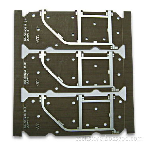 High Frequency Immersion Silver Double-sided PCB with Two Layers